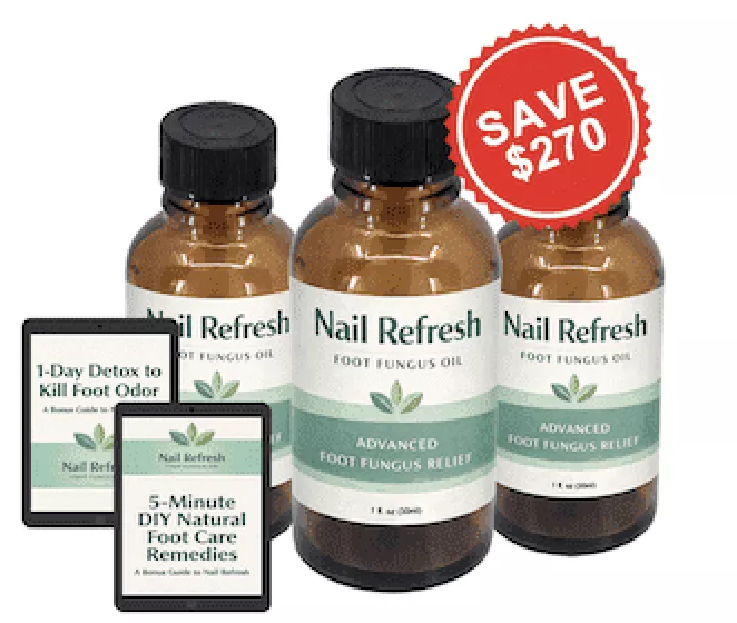 Nail Refresh 3 bottles 90-day supply most popular