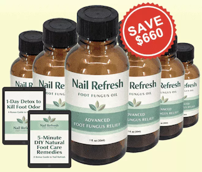 Nail Refresh 6 bottles 180-day supply best value